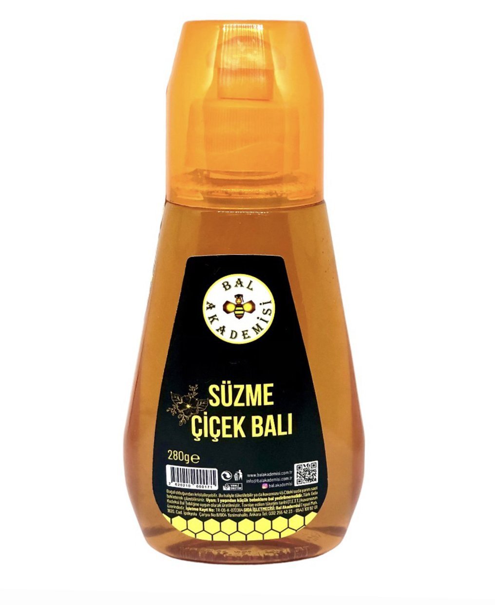 Süzme Çiçek Balı 280 Gr (Doğal ve Katkısız) - (Çok Çiçekli)