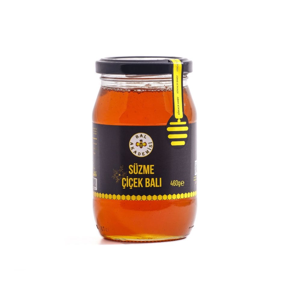Süzme Çiçek Balı 460 Gr (Doğal ve Katkısız) - (Çok Çiçekli)