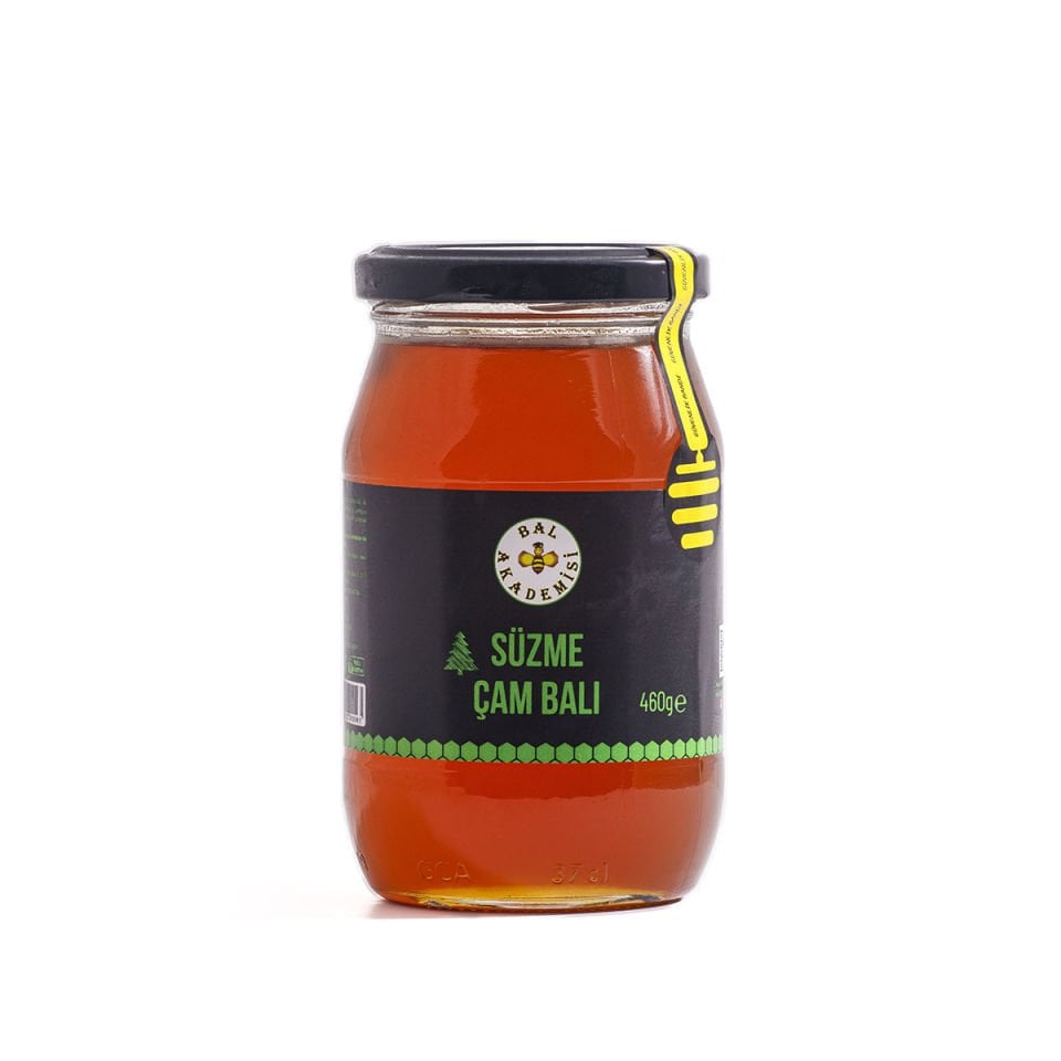 Süzme Çam Balı 460 Gr (Doğal ve Katkısız) - (Ege Bölgesi)