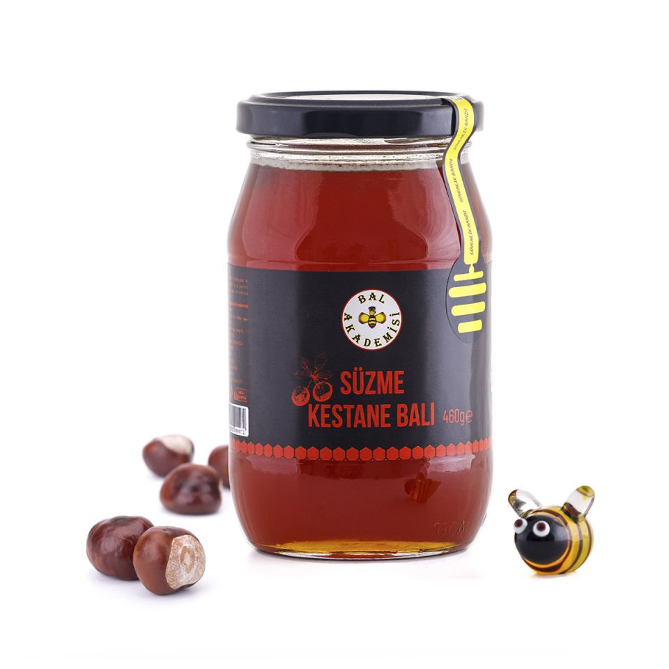 Süzme Kestane Balı 460 Gr (Doğal ve Katkısız) - (Karadeniz Bölgesi)