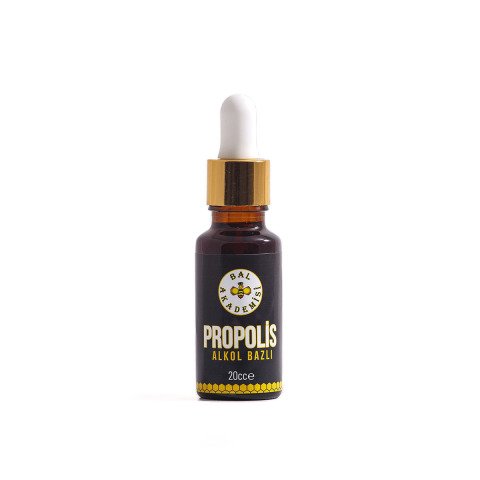Propolis Suda Çözülür Saf Damla 20 CC (Sıvı Ekstraktı)  - (Doğal ve Katkısız)