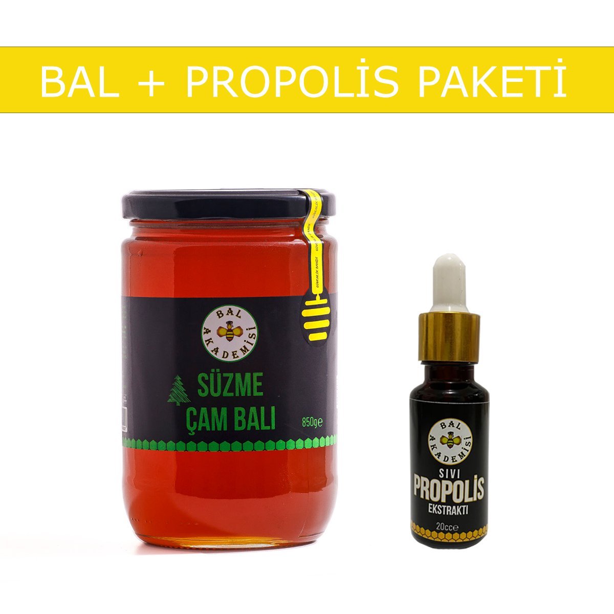 ÇAM BALI 850 GR + PROPOLİS PAKETİ