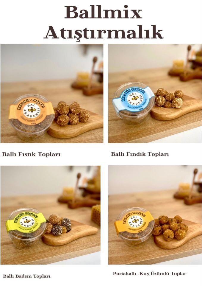 BALLMİX PORTAKALLI KUŞ ÜZÜMLÜ TOPLAR