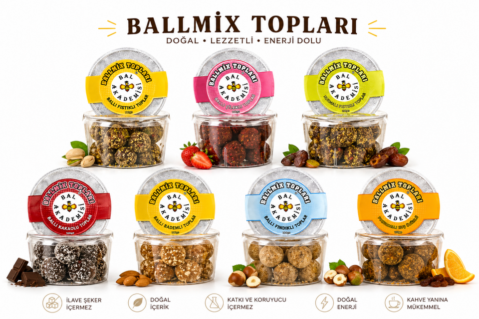 BALLMİX BALLI KAKAOLU TOPLAR